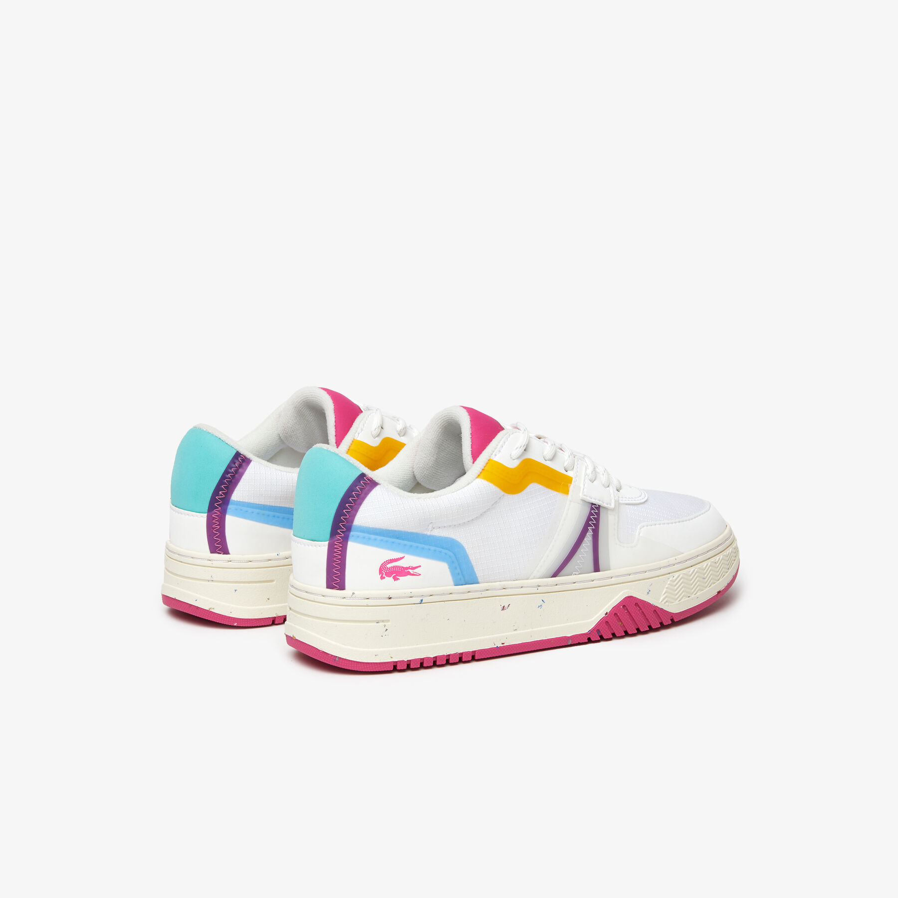 Women's Lacoste L001 Eco Synthetic and Textile Sneakers women s lacoste l001 eco synthetic and textile sneakers