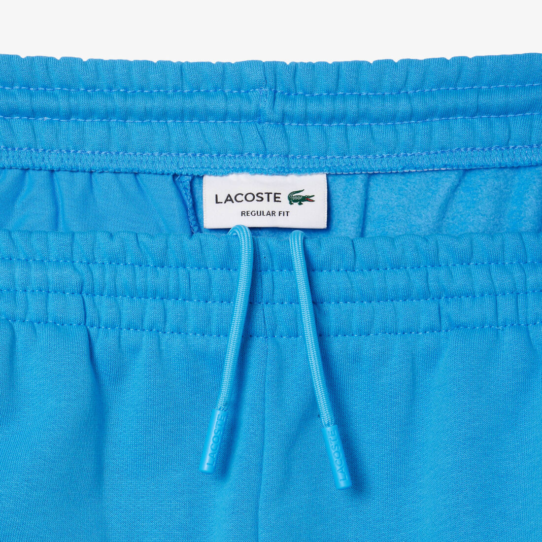 شورت صوف بقصّة عادية Men's Lacoste Organic Brushed Cotton Fleece Jogger Shorts - GH9627-00-4XA