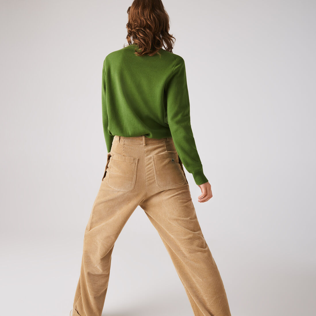 Women's V-neck Organic Cotton Sweater Women's V-neck Organic Cotton Sweater