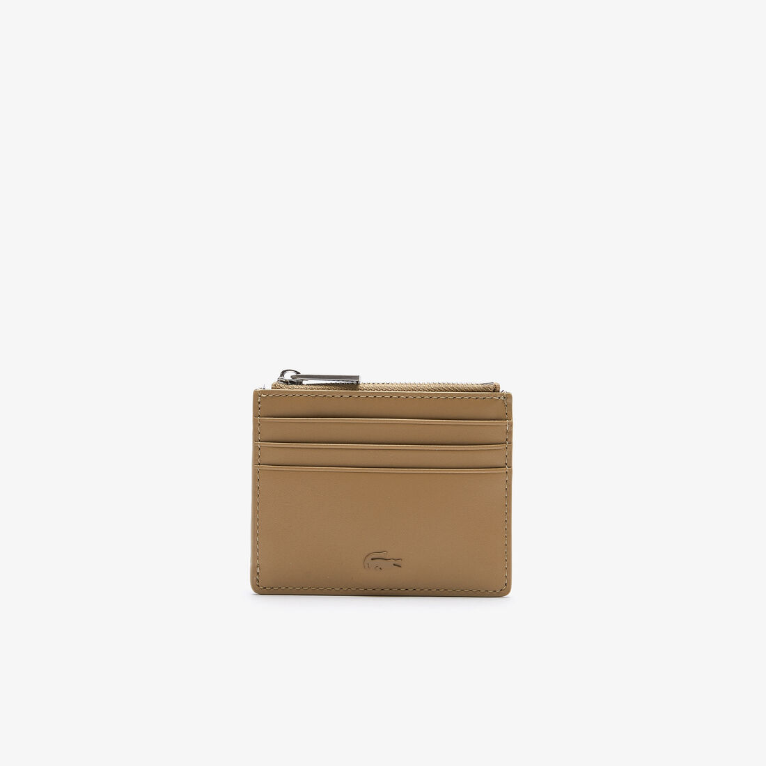 حامل بطاقة ائتمان للرجال من الجلد الناعم بسحاب من مجموعة Fitzgerald