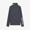 lacoste runway high neck printed stretch t shirt