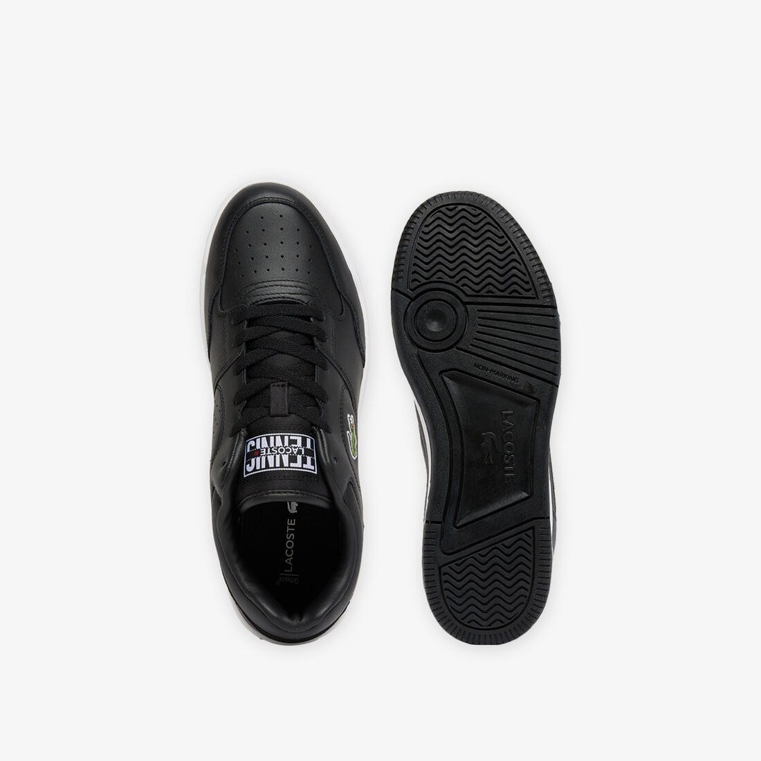 أحذية رياضية لاين درايف جلدية رجالية Men's Linedrive Leather Sneakers - 49SMA0100-312