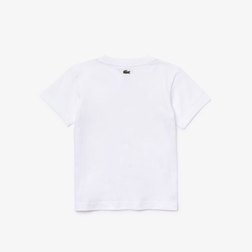Boys’ Crew Neck Fun Design Cotton T-shirt