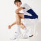 lacoste men s court drive textured textile trainers