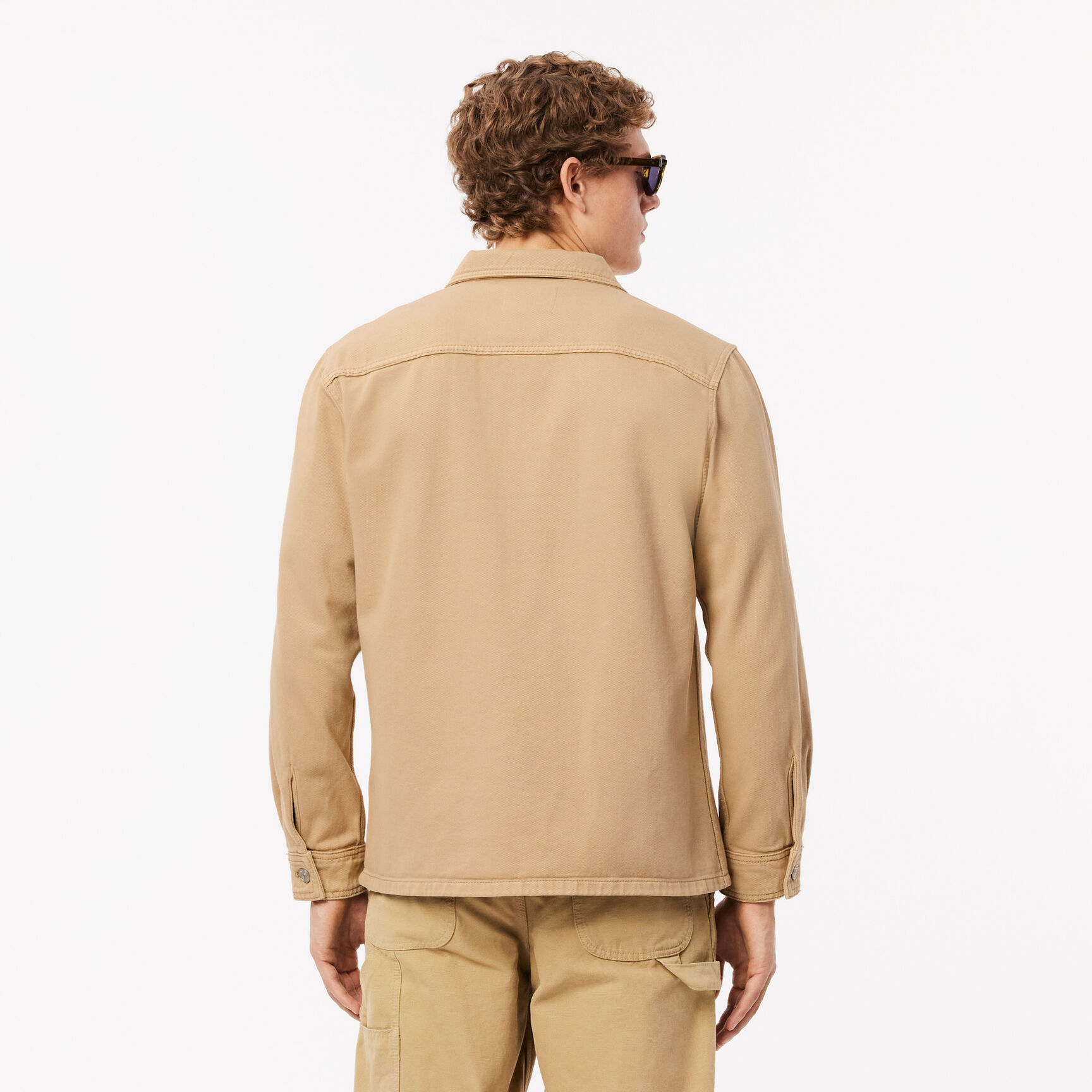 قميص جينز مقاس كبير Oversized Denim Overshirt - CH3468-00-I8V