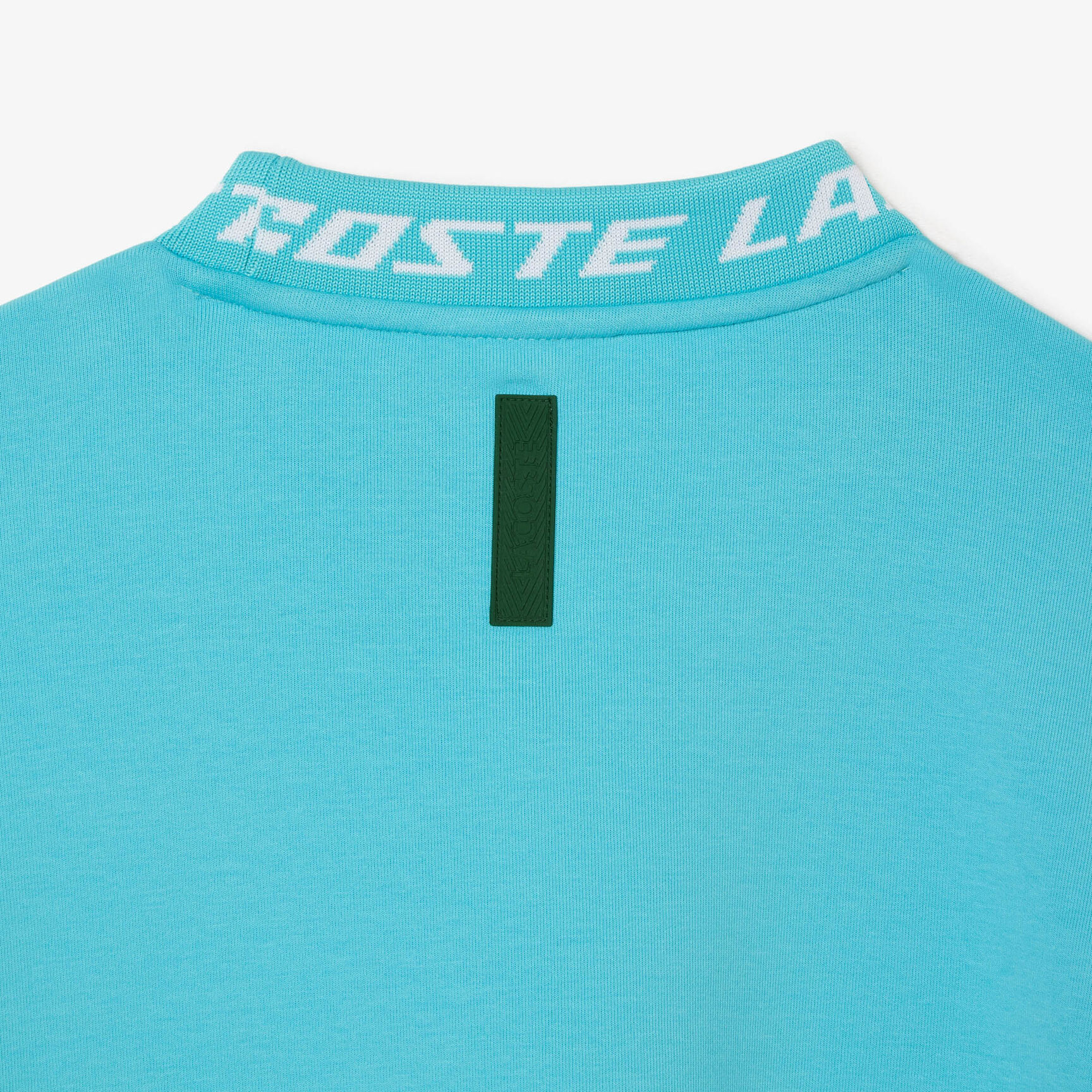 سويت شيرت للجولف من قماش معاد تدويره وبقصّة مريحة للارتداء Men's Lacoste Double Sided Logo Collar Sweatshirt - SH5690-00-SPI