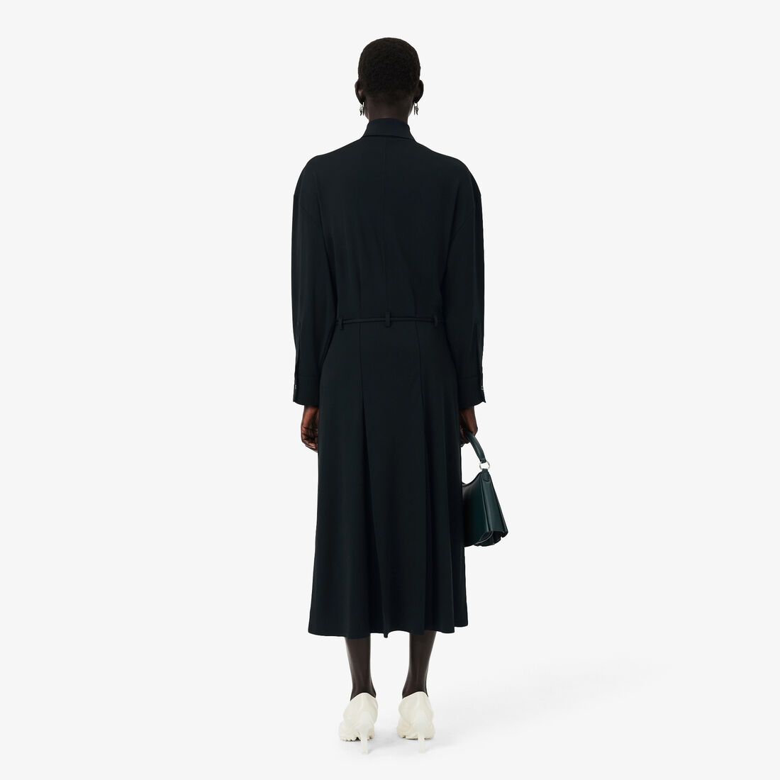 Runway Pleated Polo Maxi Dress Runway Pleated Polo Maxi Dress - EF3623-00-GJP