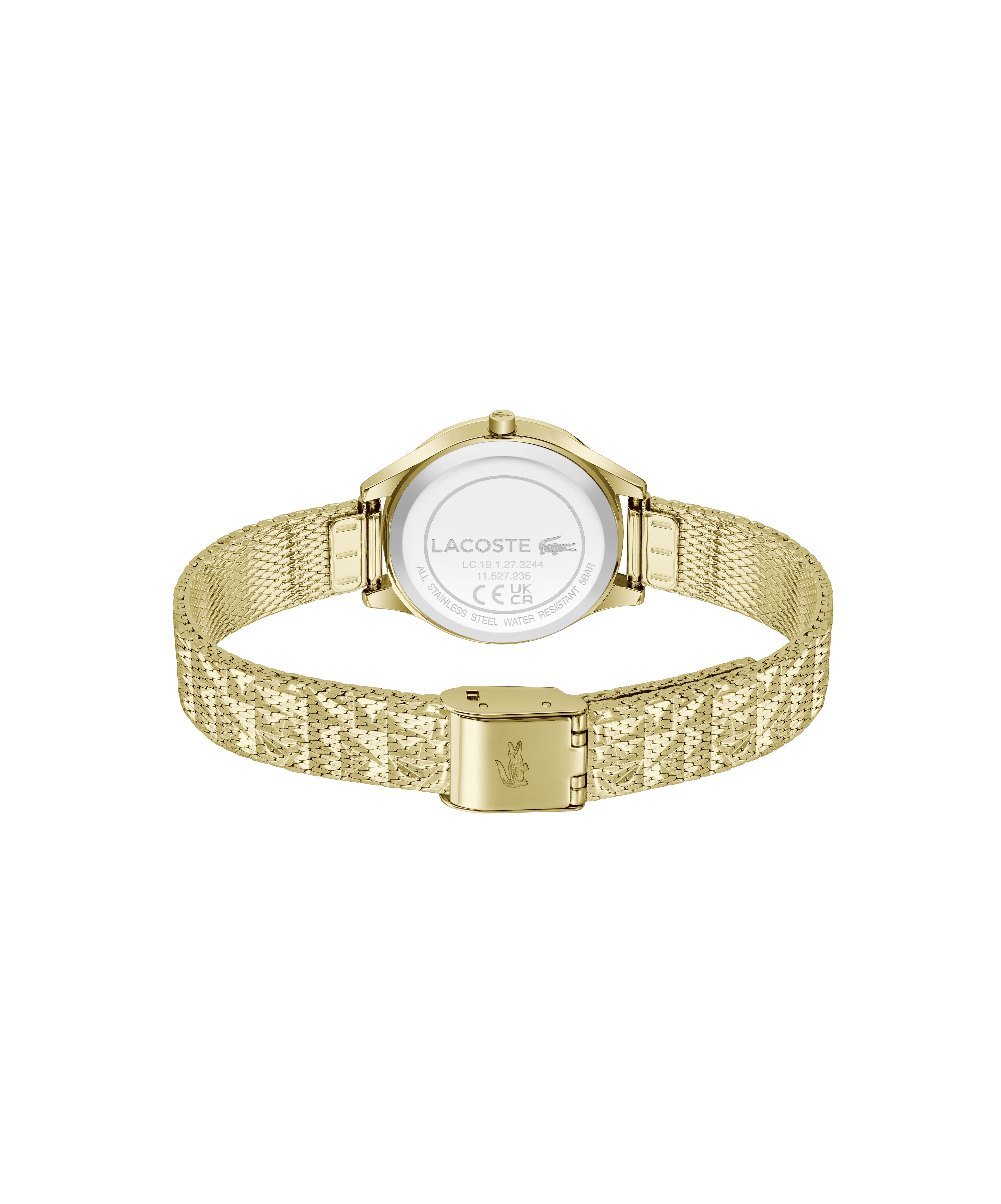 Thin Gold-plated Steel Women's Watch