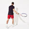 لاكوست قميص بولو للرجال من الجيرسيه مزدان بالطبعات الخاصة بمجموعة novak djokovic منlacoste sport