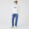 Men’s Made In France Crew Neck Embroidered Stretch Cotton Sweater lacoste men s made in france crew neck embroidered stretch cotton sweater