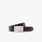 lacoste men s reversible leather belt and 2 buckles gift set