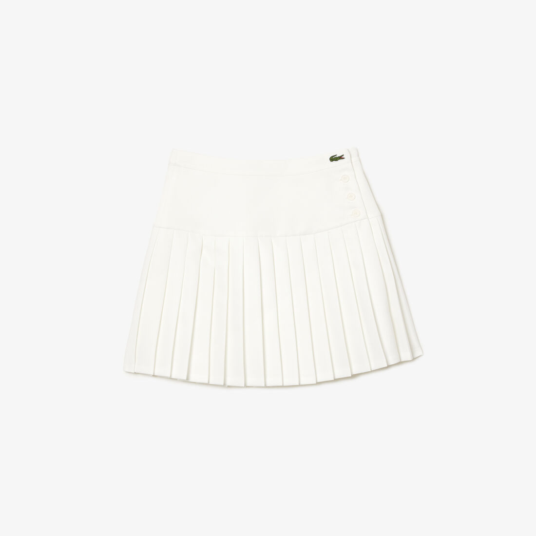 تنورة تنس بيكيه مع شورت تحتي مثبت بها Short Pleated Button Waist Skirt - JF0760-00-70V