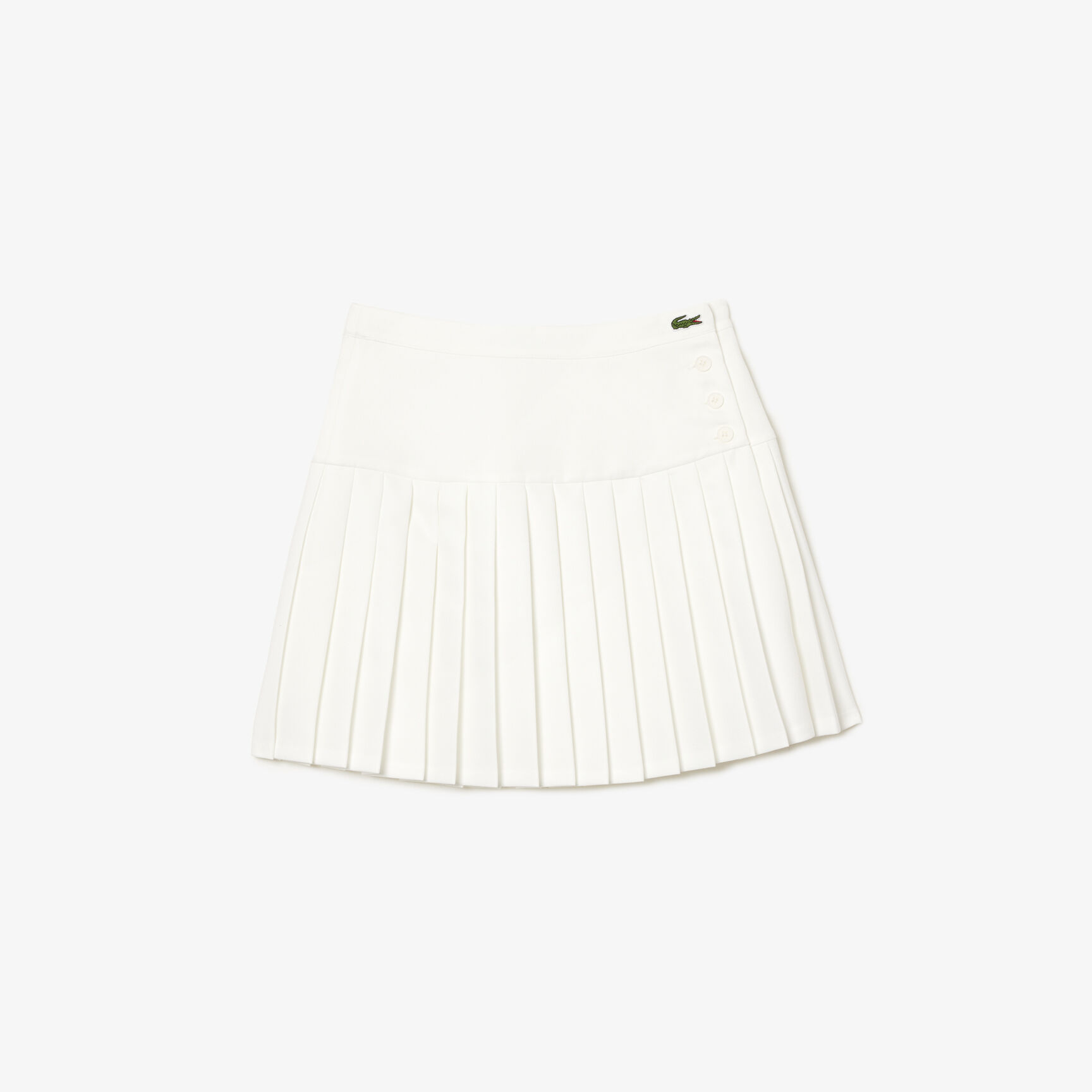 تنورة تنس بيكيه مع شورت تحتي مثبت بها Short Pleated Button Waist Skirt - JF0760-00-70V