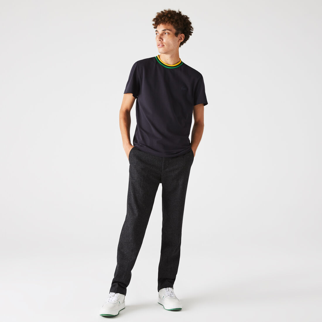 Men's Crew Neck Ultra-Light Breathable Pique T-shirt Men's Crew Neck Ultra-Light Breathable Pique T-shirt