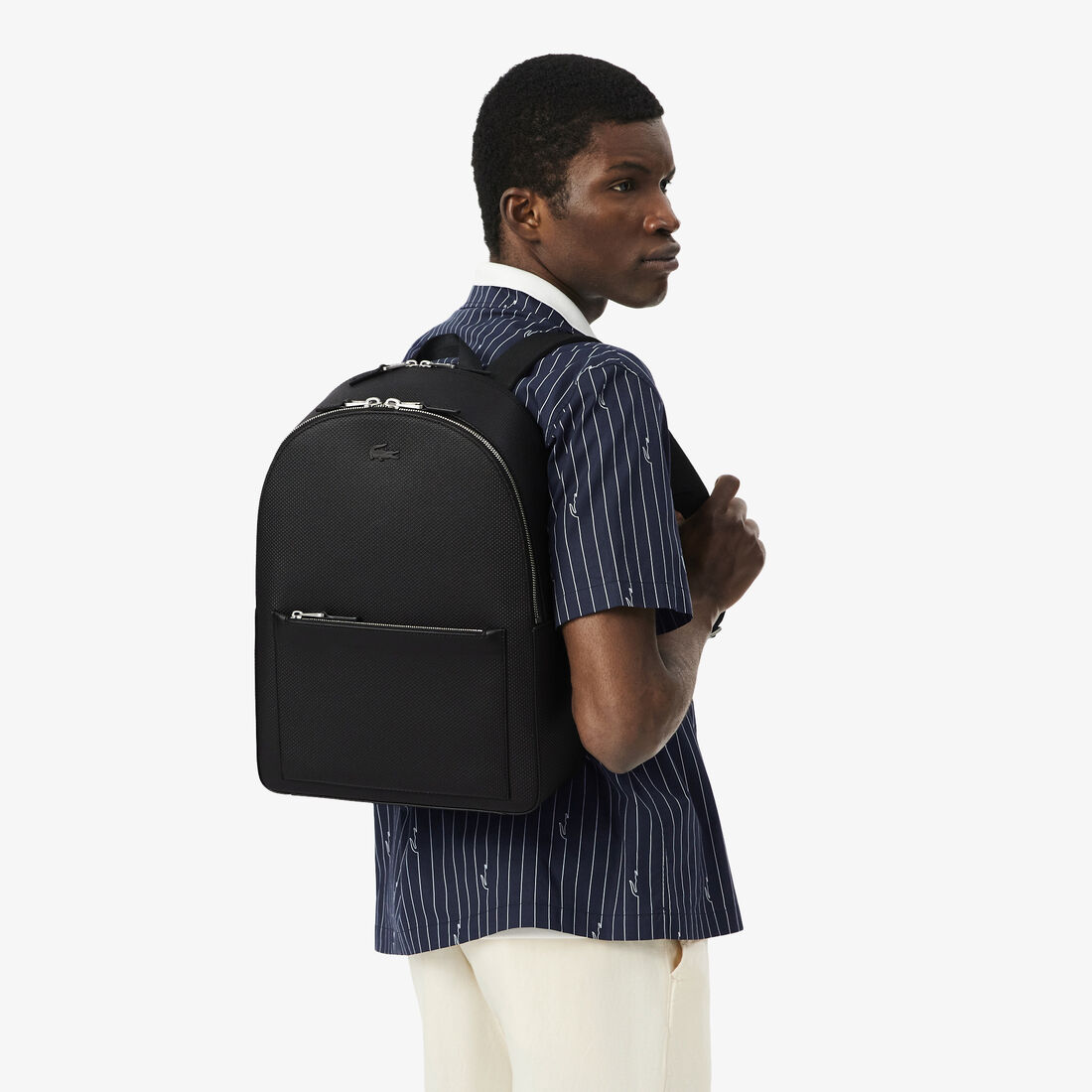 حقيبة ظهر من جلد البيكيه من شانتاكو Chantaco Pique Leather Backpack - NH3269CE-000