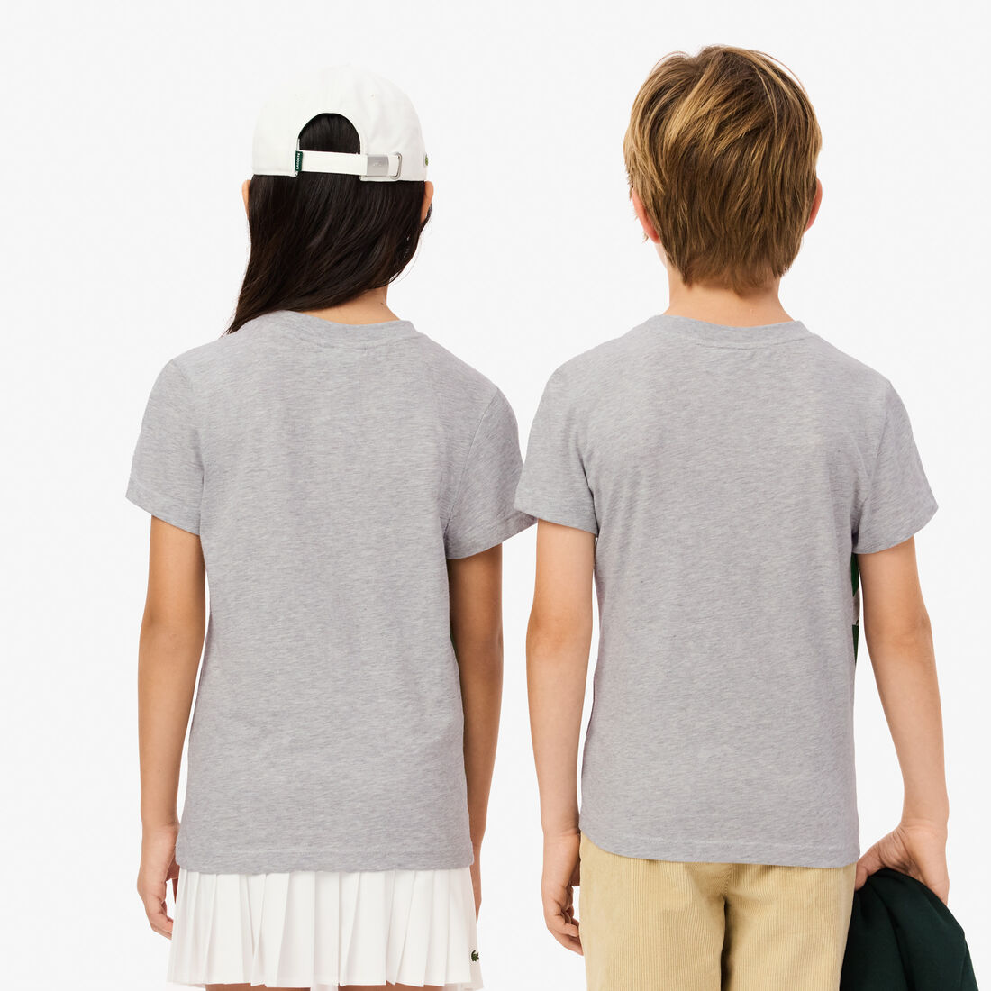 تي شيرت بطبعة تمساح كبيرة الحجم Oversized Crocodile Print T-shirt - TJ2578-00-CCA