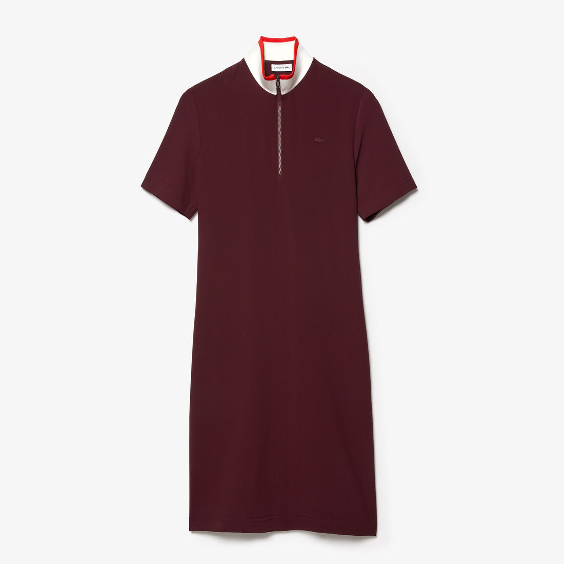Women's Full Zip Flowy Polo Dress Women's Full Zip Flowy Polo Dress