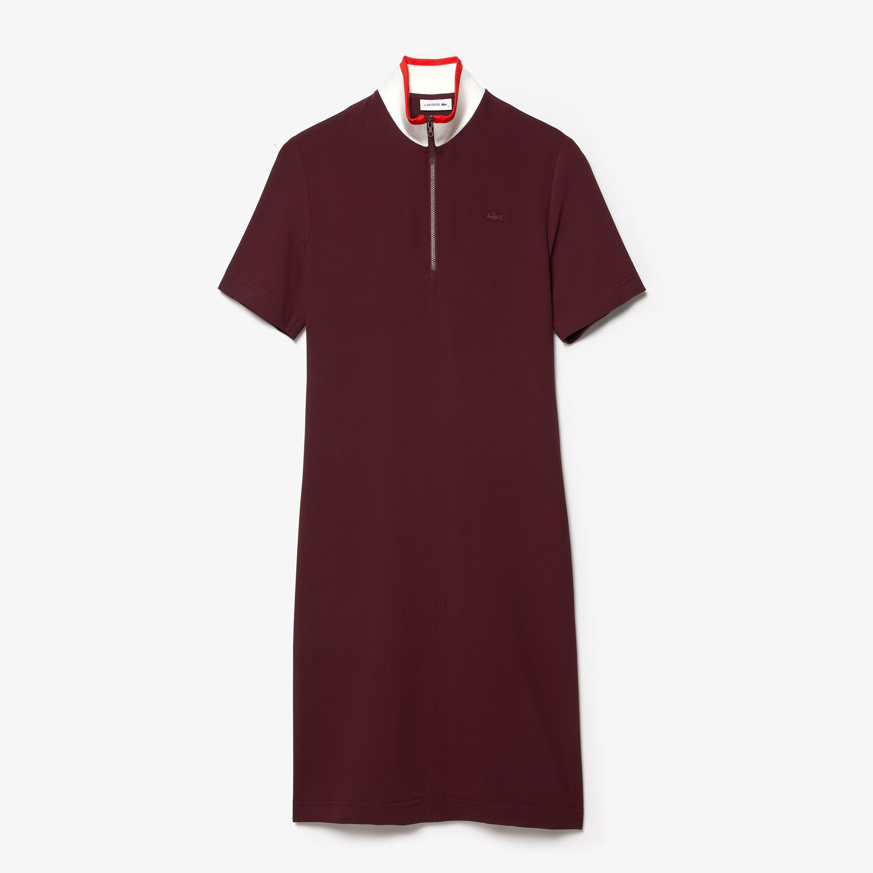 Women's Full Zip Flowy Polo Dress Women's Full Zip Flowy Polo Dress