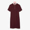 Women's Full Zip Flowy Polo Dress lacoste women s full zip flowy polo dress