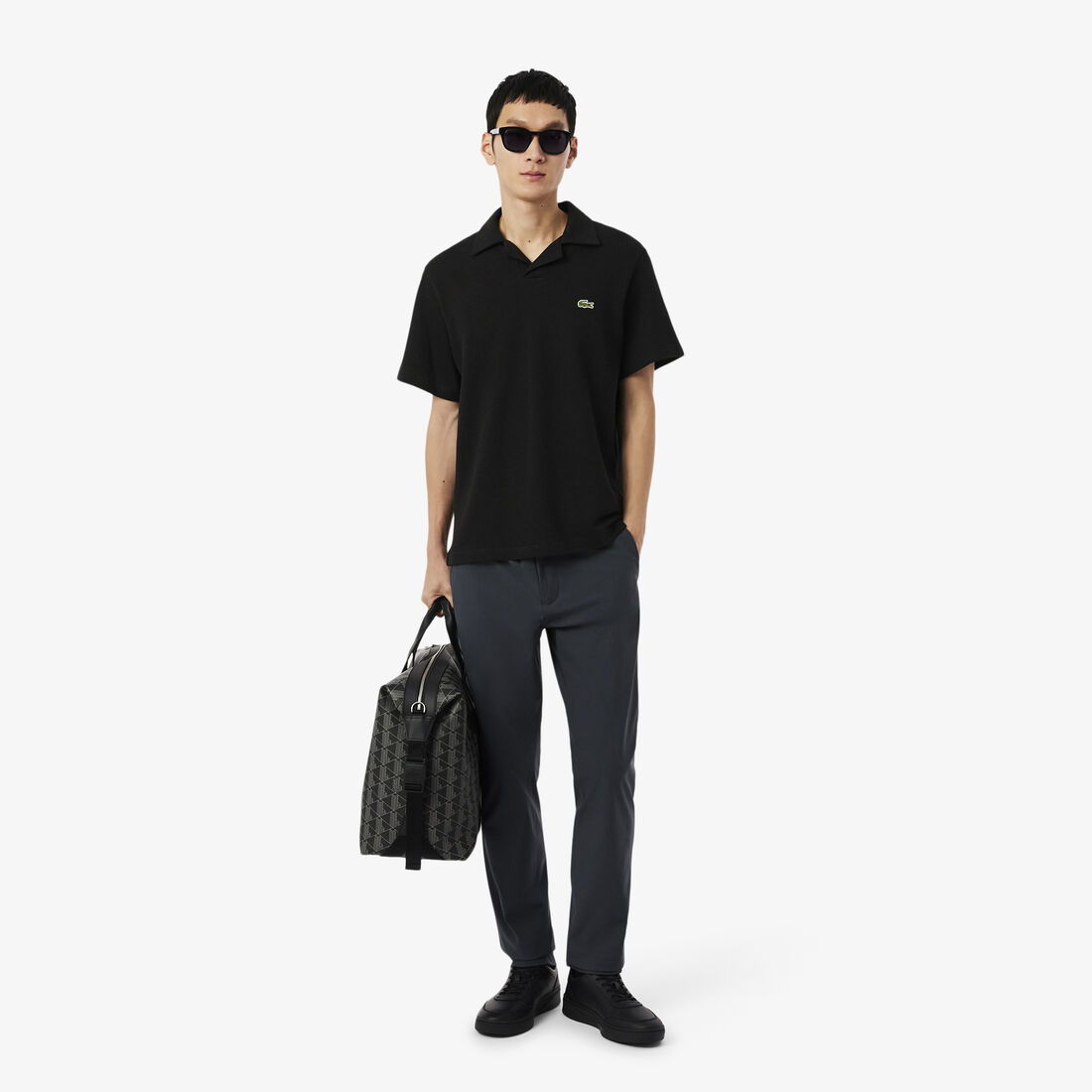 Classic Fit Cotton-Linen Polo Shirt Classic Fit Cotton-Linen Polo Shirt - PH2449-00-031