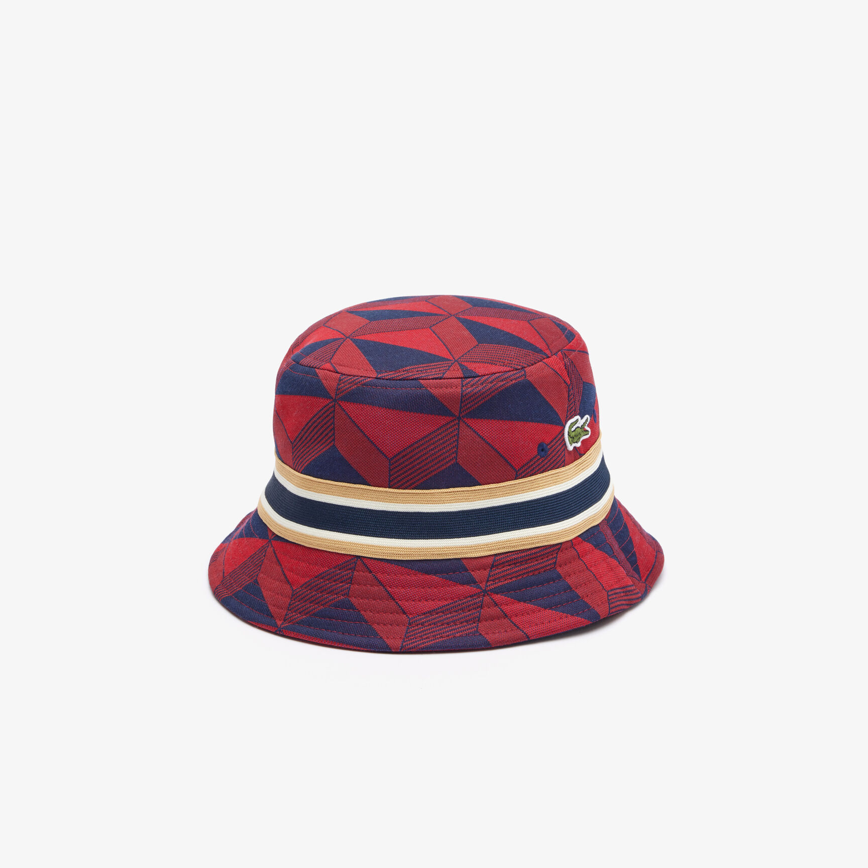 Interlock Jacquard Patterned Bucket Hat - RK7002-00-IKL