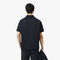Loose Fit Badge Accent Fleece Polo Shirt - DH1208-00-350