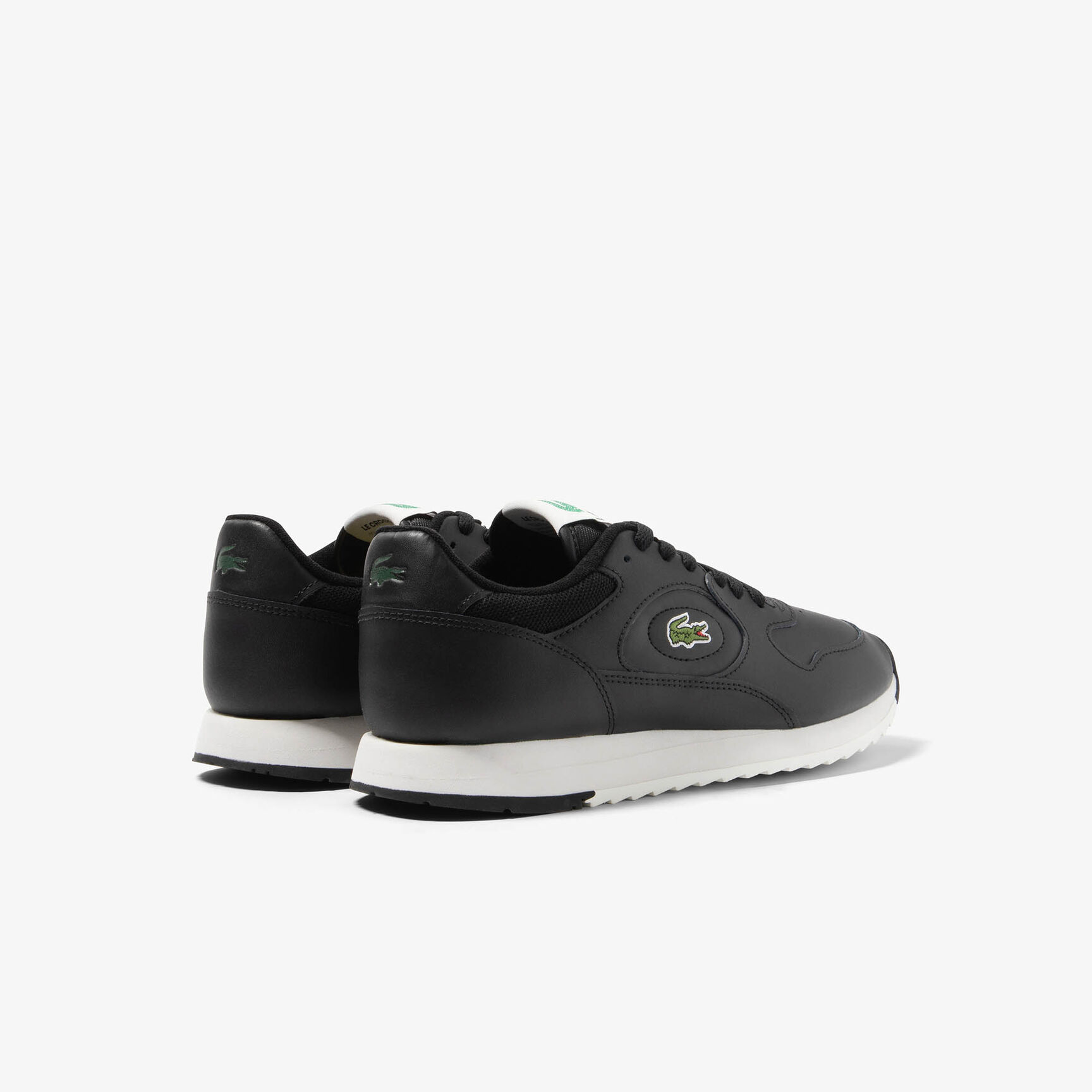 سنيكرز لاين تراك جلد للرجال Men's Linetrack Leather Trainers - 46SMA0012-454