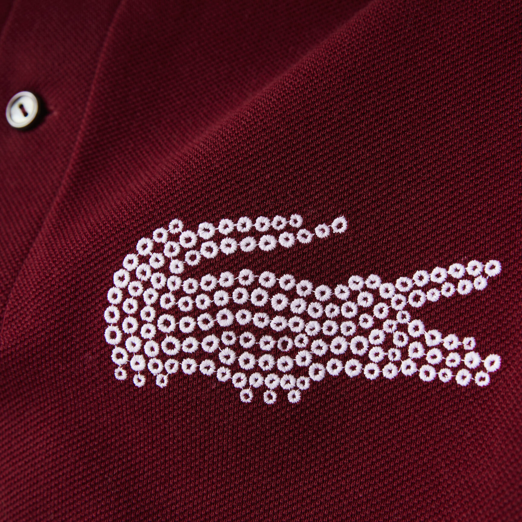 تيشيرت بولو لاكوست قطن عضوي بقصة كلاسيكية للرجال مجموعة Made in France تيشيرت بولو لاكوست قطن عضوي بقصة كلاسيكية للرجال مجموعة Made in France