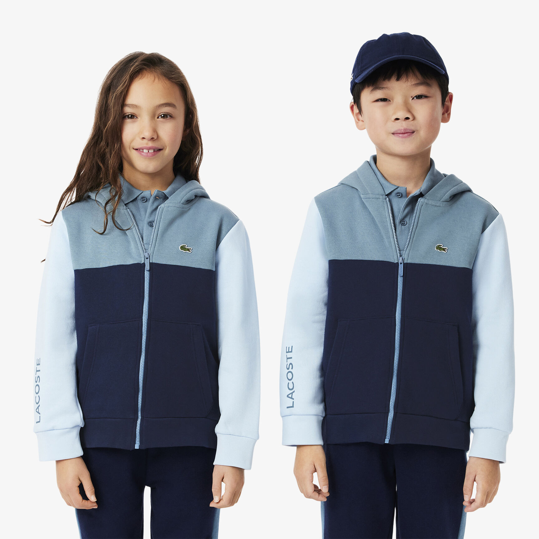 Colour-Block Hoodie - SJ8468-00-HJI