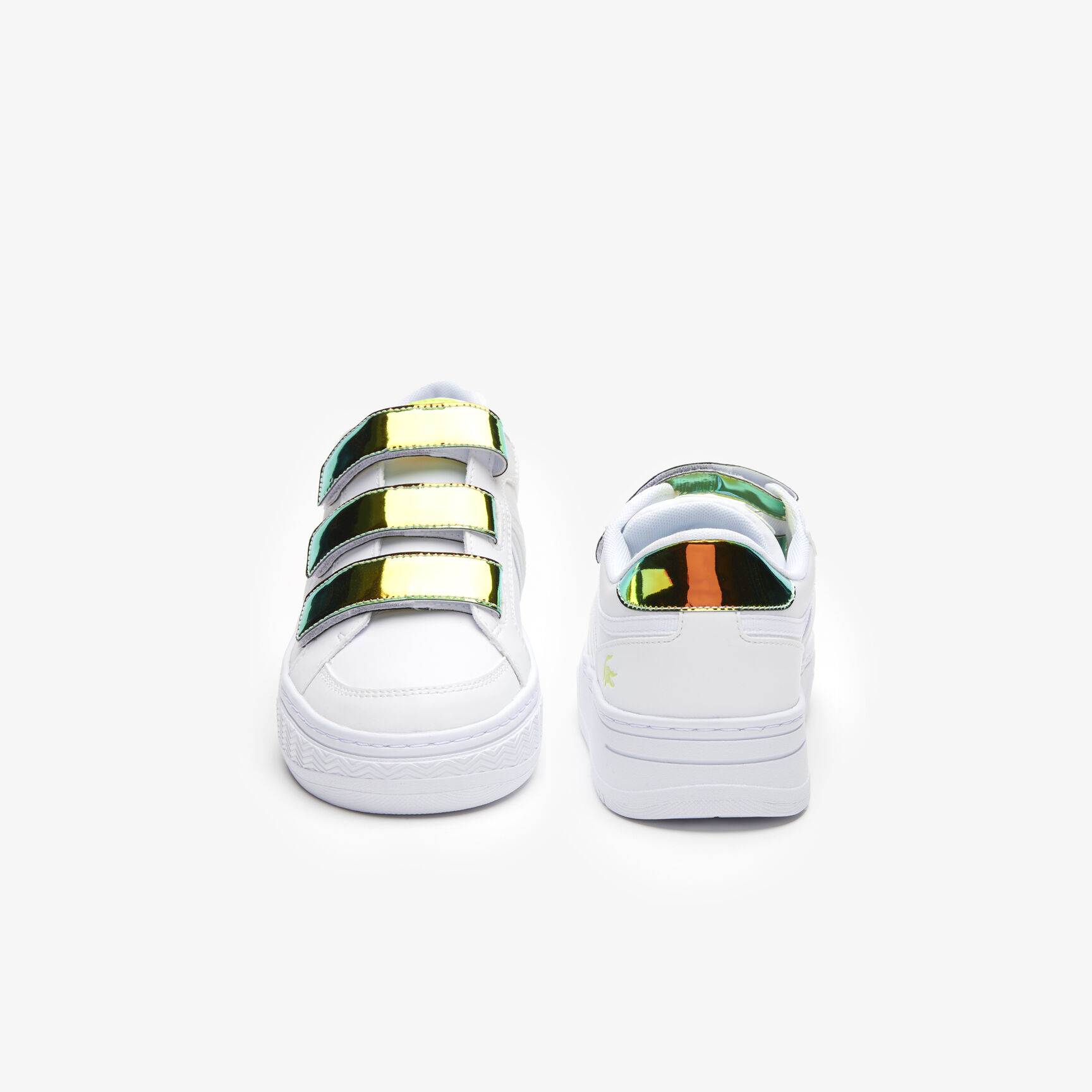 Infants' Lacoste L001 Synthetic Colour Block Trainers Infants' Lacoste L001 Synthetic Colour Block Trainers