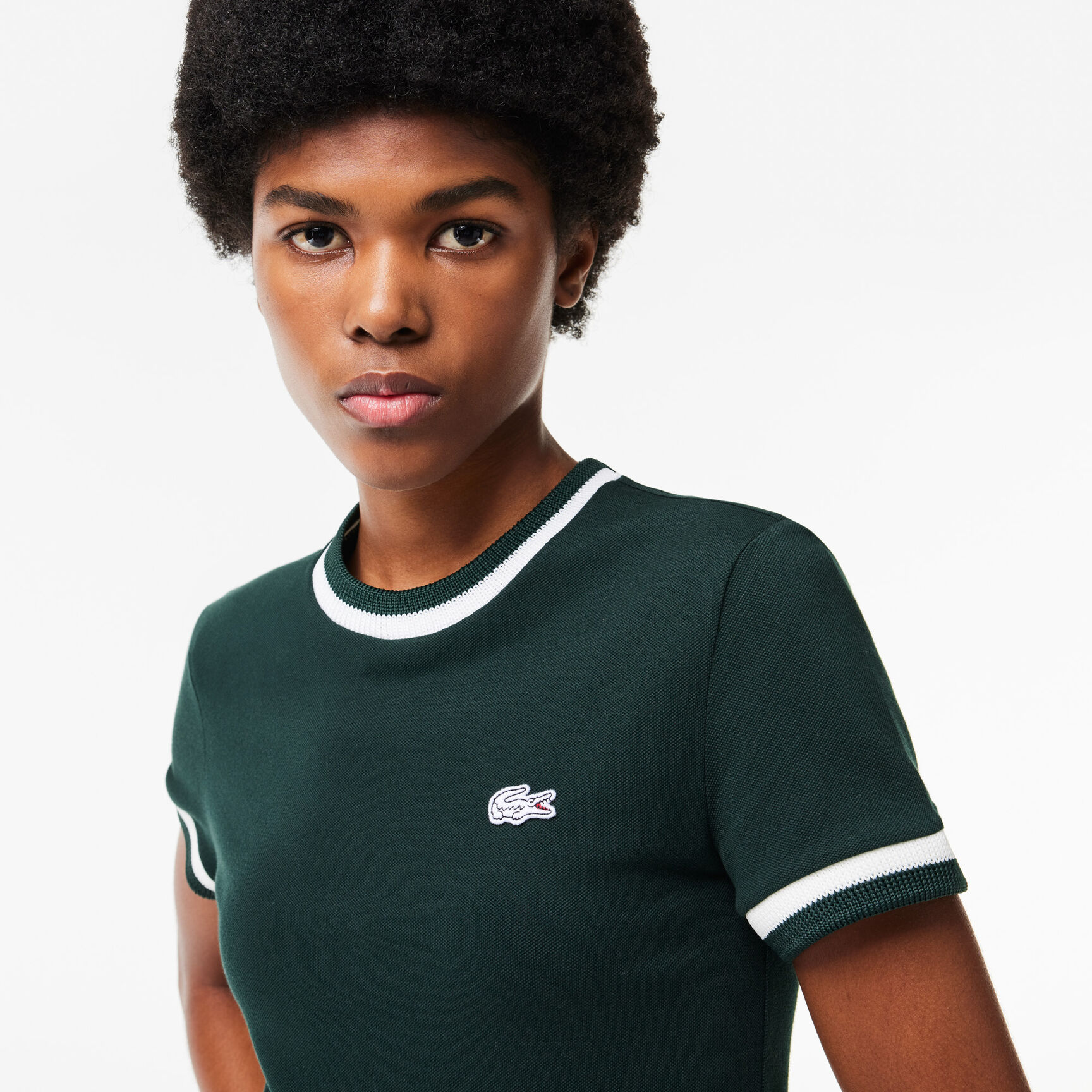 French Made Stretch Piqu� T-shirt - TF7221-00-TE2