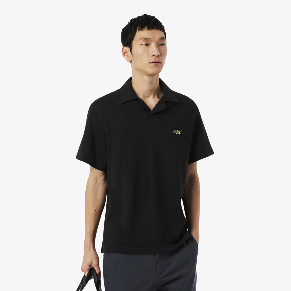 Classic Fit Cotton-Linen Polo Shirt - PH2449-00-031