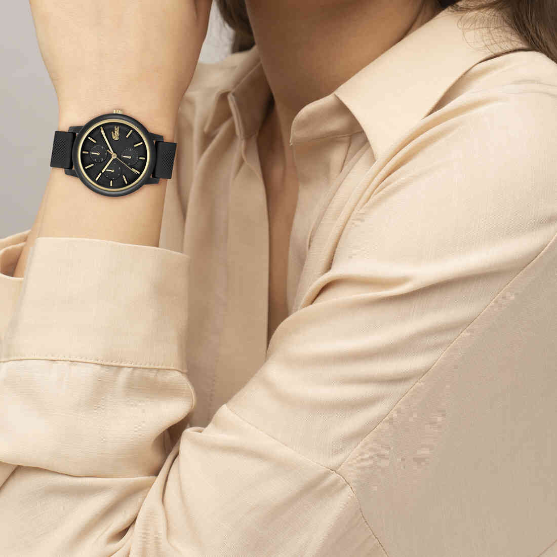 ساعة لاكوست 12.12 متعددة الوظائف Women Lacoste1212 Watch - 2001327-BLK