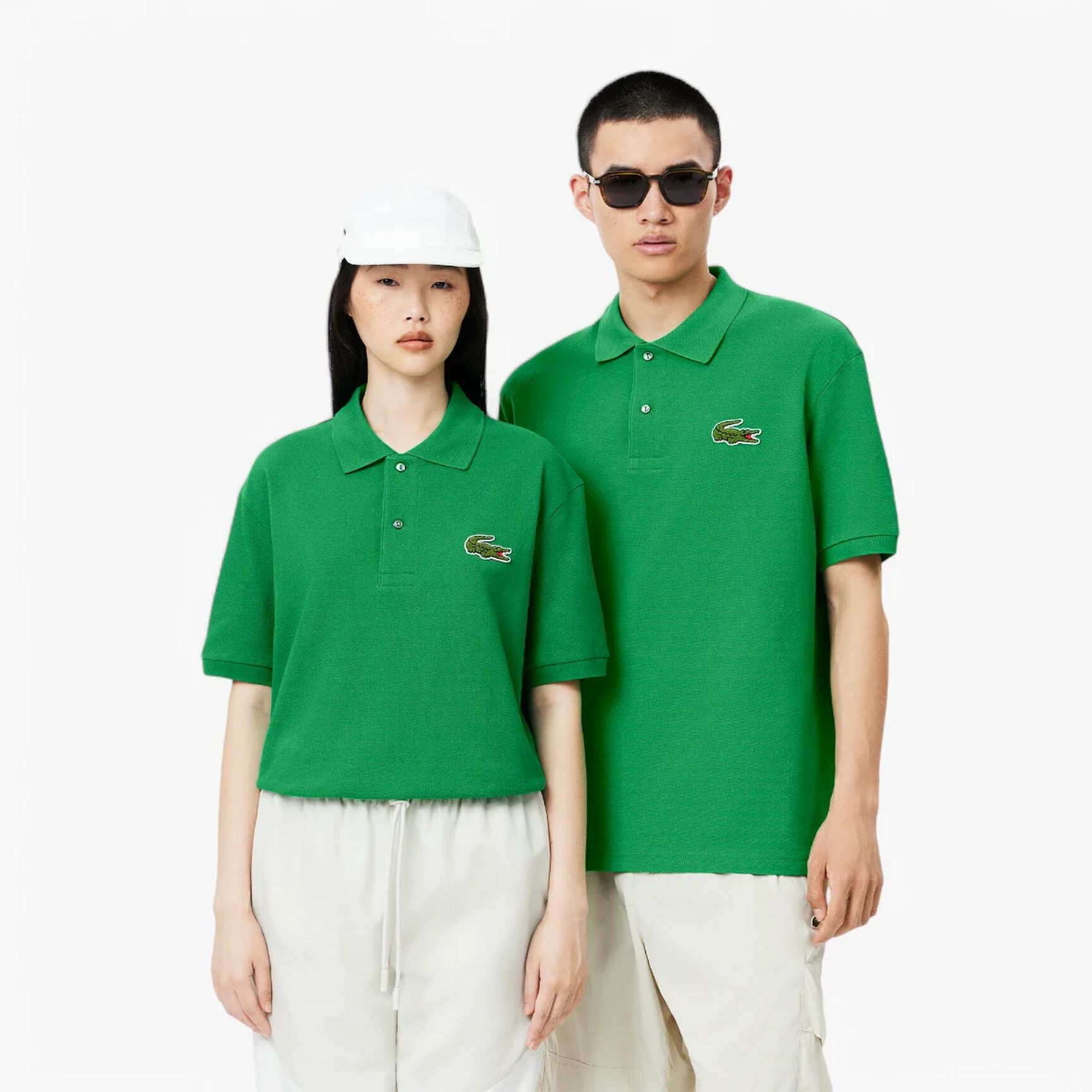 Loose Fit L.12.12 Pique Badge Polo Shirt - PH2751-00-LDM