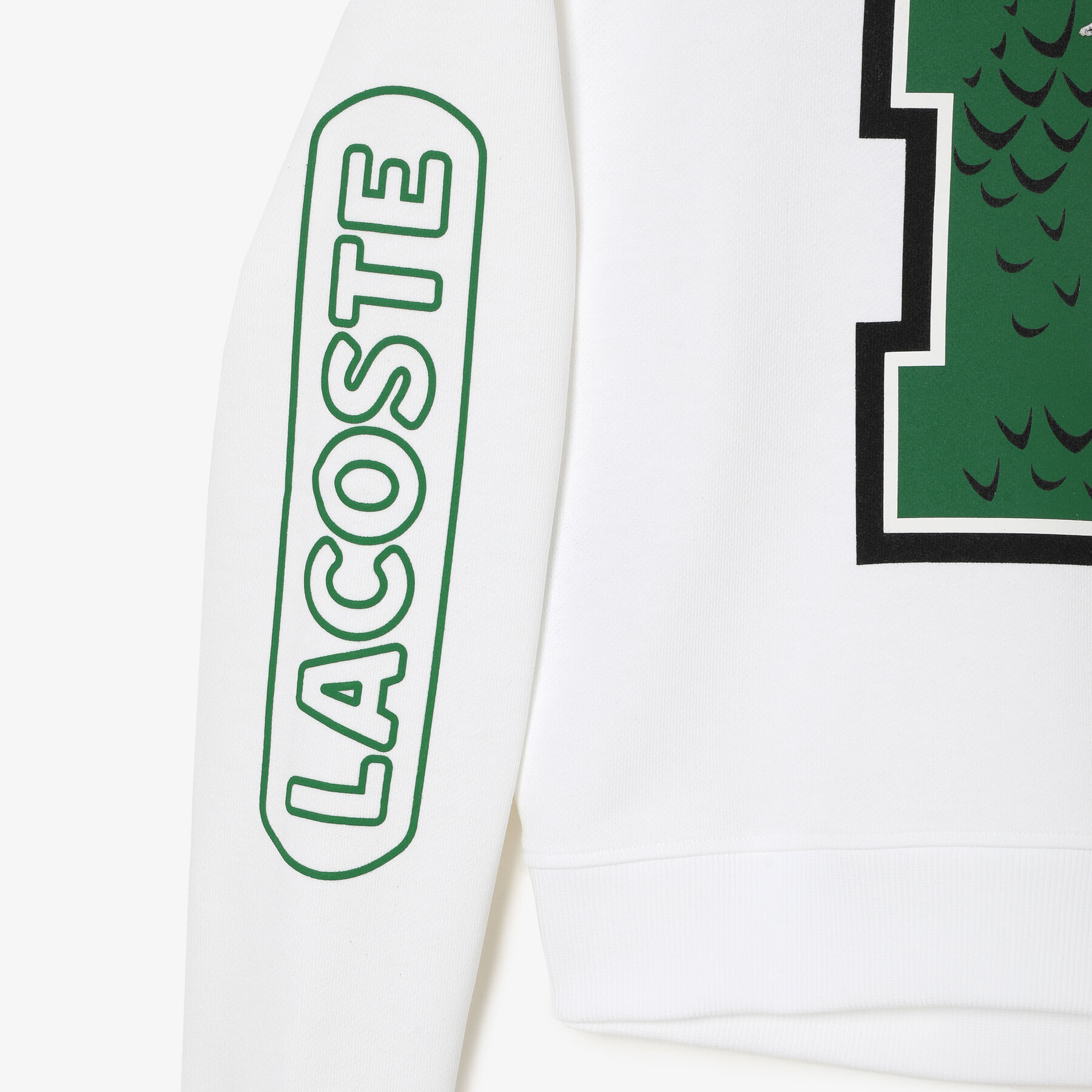 Women's Holiday Loose Fit Oversized Print And Branded Sweatshirt lacoste women s holiday loose fit oversized print and branded sweatshirt