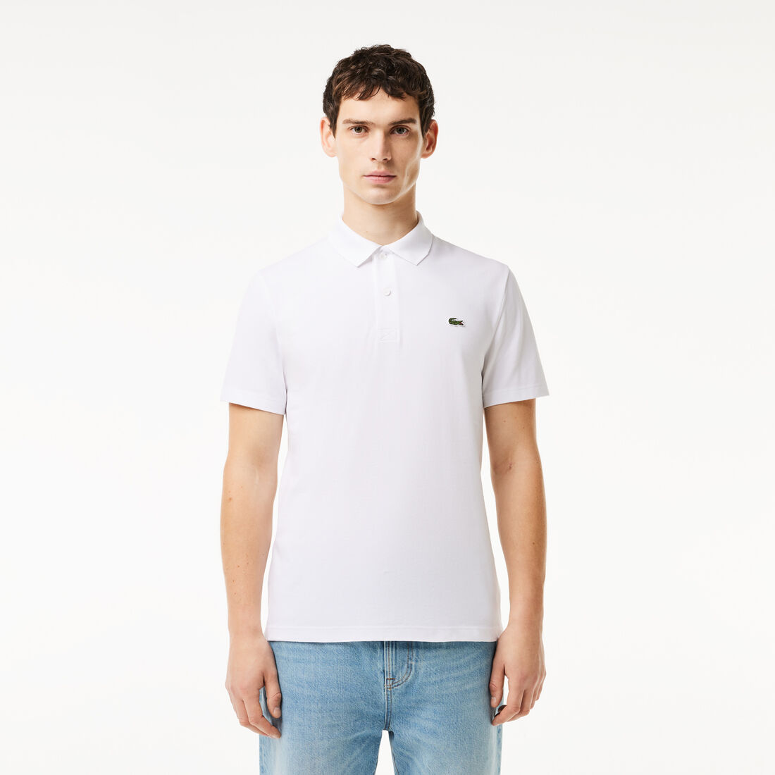 Regular Fit Polyester Cotton Polo Shirt - DH0783-00-001
