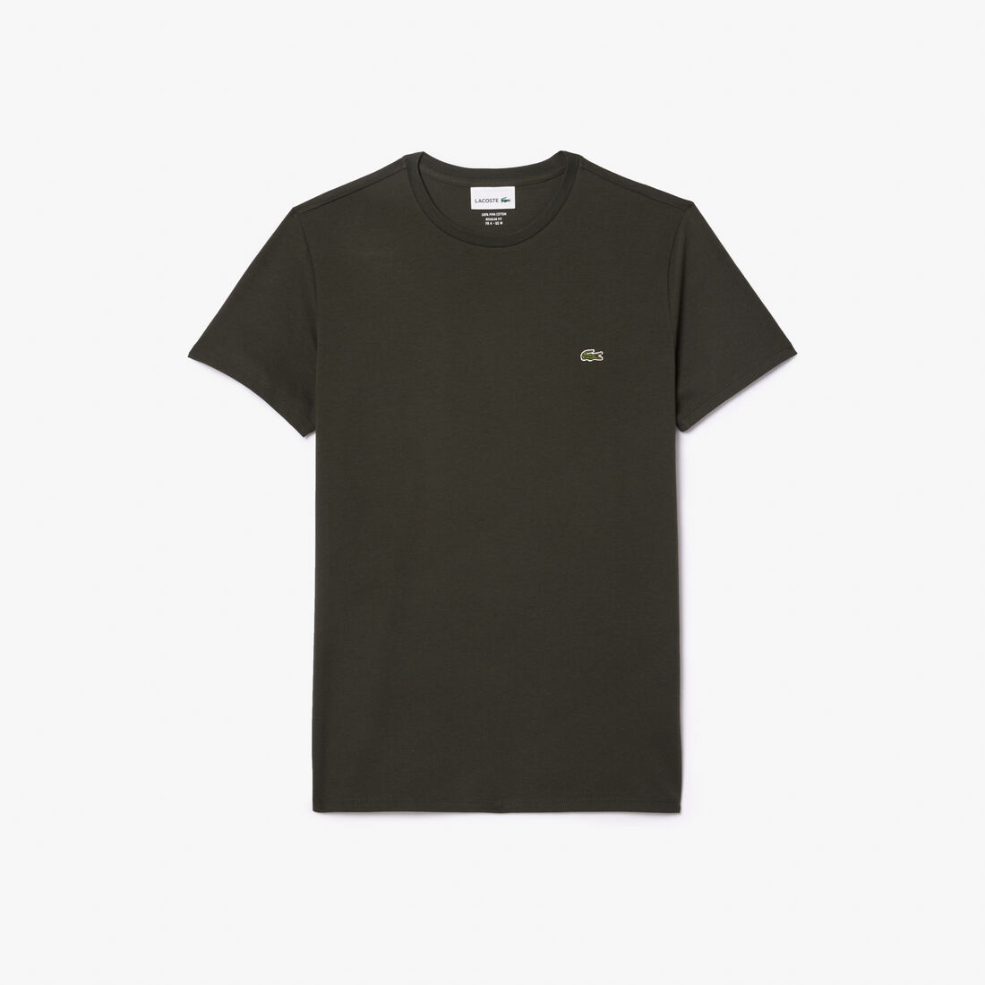 Cotton Pima T-shirt Monochrome Cotton Pima Jersey Crew Neck T-shirt - TH6709-00-L7A