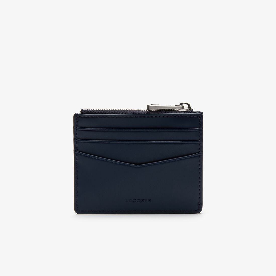 حامل البطاقات بـ 6 فتحات وجيب بسحاب من جلد بيكيه المت للرجال من مجموعة Chantaco حامل البطاقات بـ 6 فتحات وجيب بسحاب من جلد بيكيه المت للرجال من مجموعة Chantaco