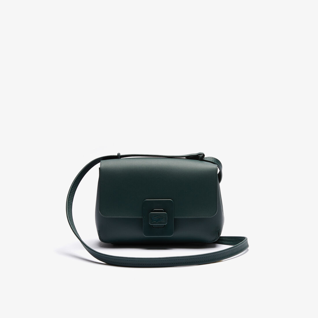 Women’s Croco Turn Crocodile Clasp Leather Shoulder Bag Women’s Croco Turn Crocodile Clasp Leather Shoulder Bag