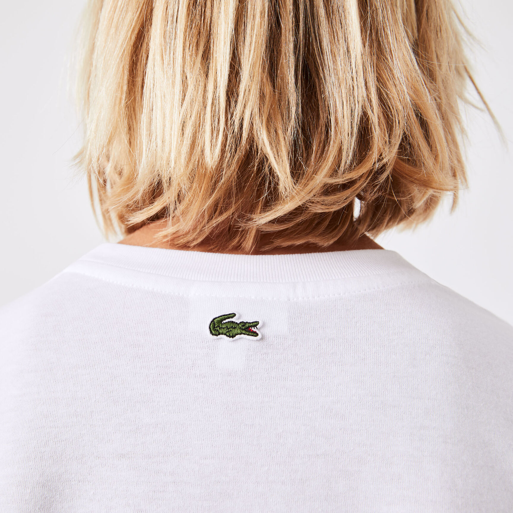 Kids' Lacoste Contrast Branded Cotton Jersey T-shirt Kids' Lacoste Contrast Branded Cotton Jersey T-shirt - TJ9732-00-001