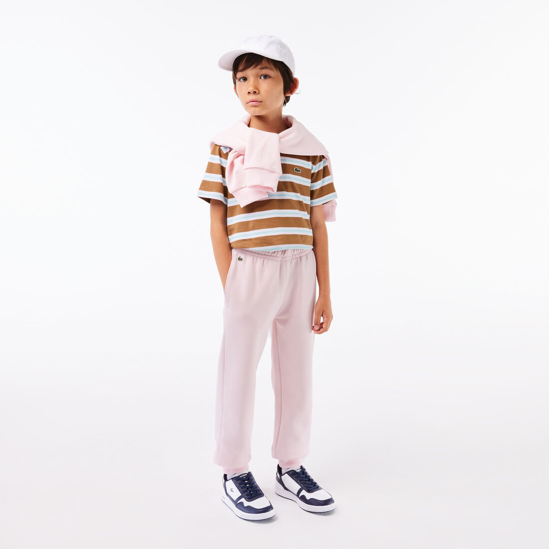 بنطال رياضي أحادي اللون Kids' Lacoste Trackpants - XJ9728-00-T03