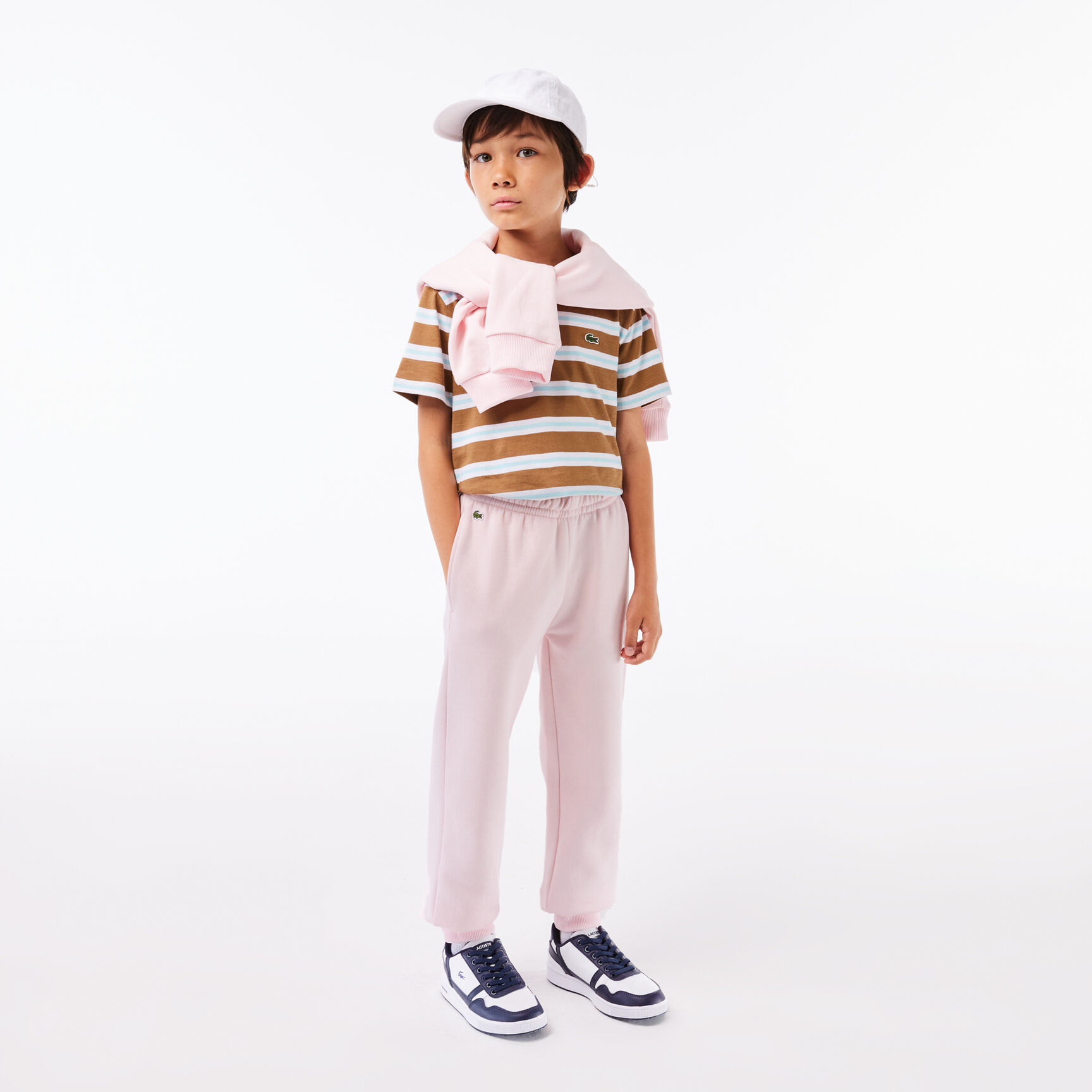 بنطال رياضي أحادي اللون Kids' Lacoste Trackpants - XJ9728-00-T03
