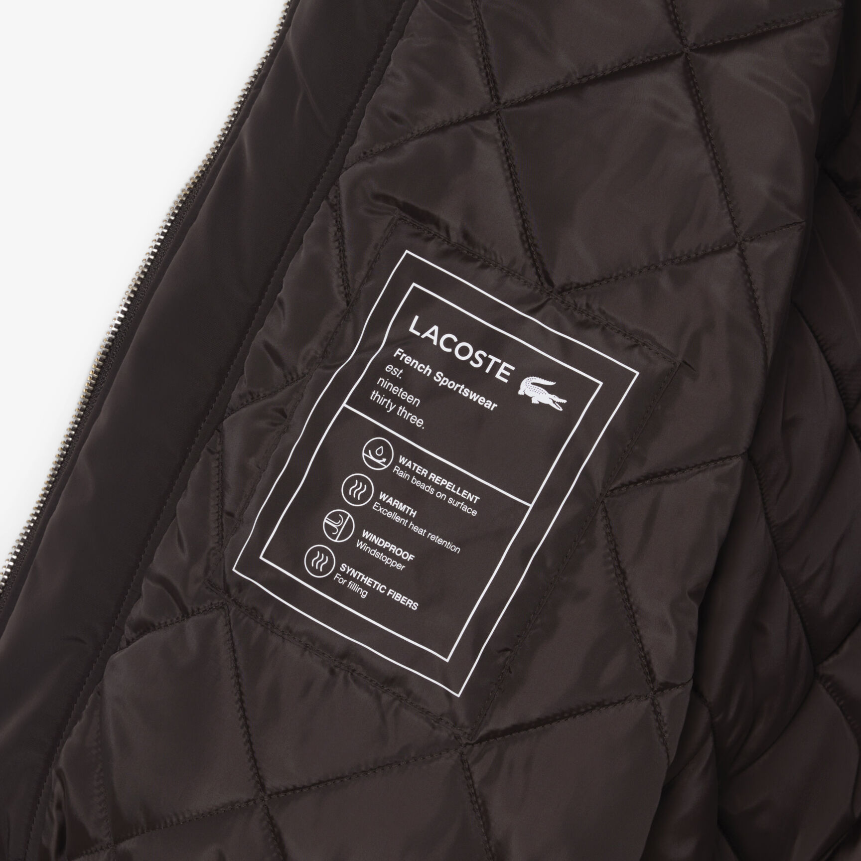 Water-Repellent Aviator Badge Jacket - BH5167-00-SKB