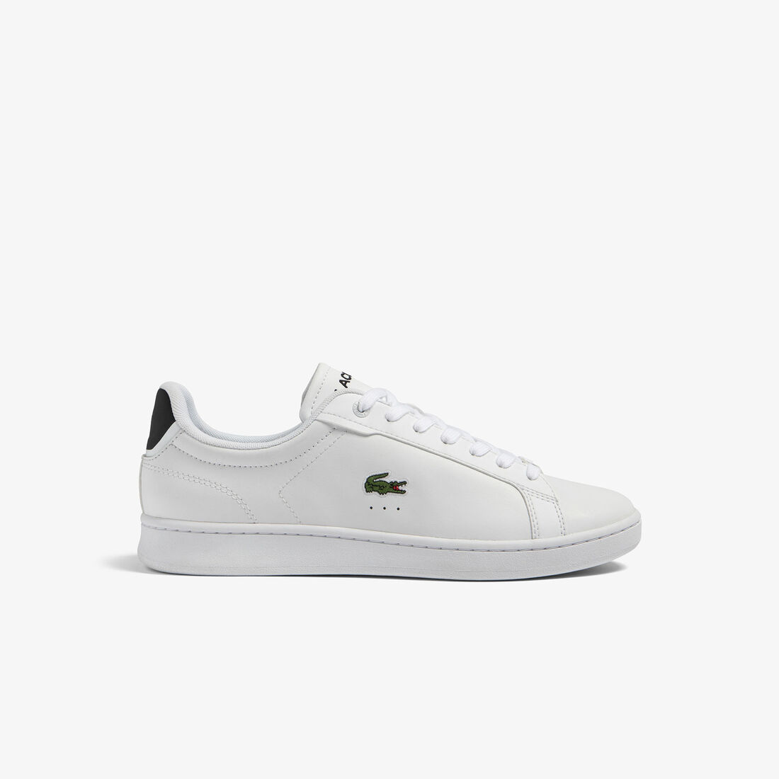 Men's Lacoste Carnaby Pro Leather Heel Pop Trainers - 45SMA0111-147