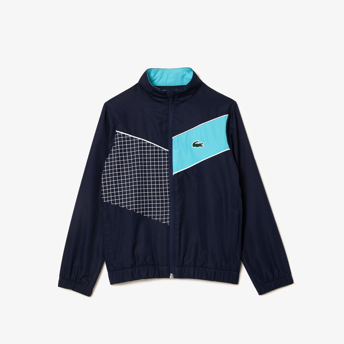 بدلة رياضية من مجموعة لاكوست للتنس × دانييل ميدفيديف Colourblock tennis tracksuit - WJ1322-00-RIG