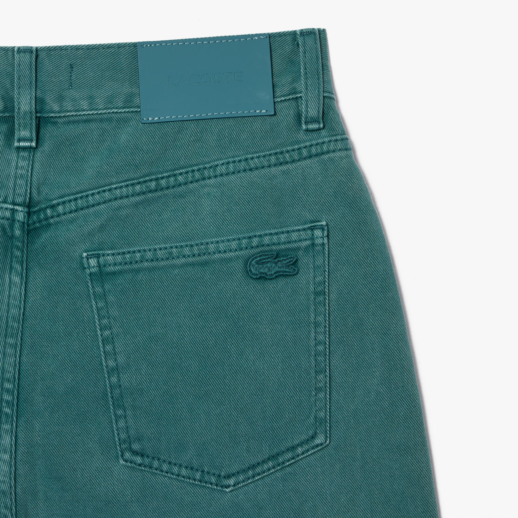 Straight Leg Eco-Dyed Cotton Denim Jeans - HF8408-00-IY4
