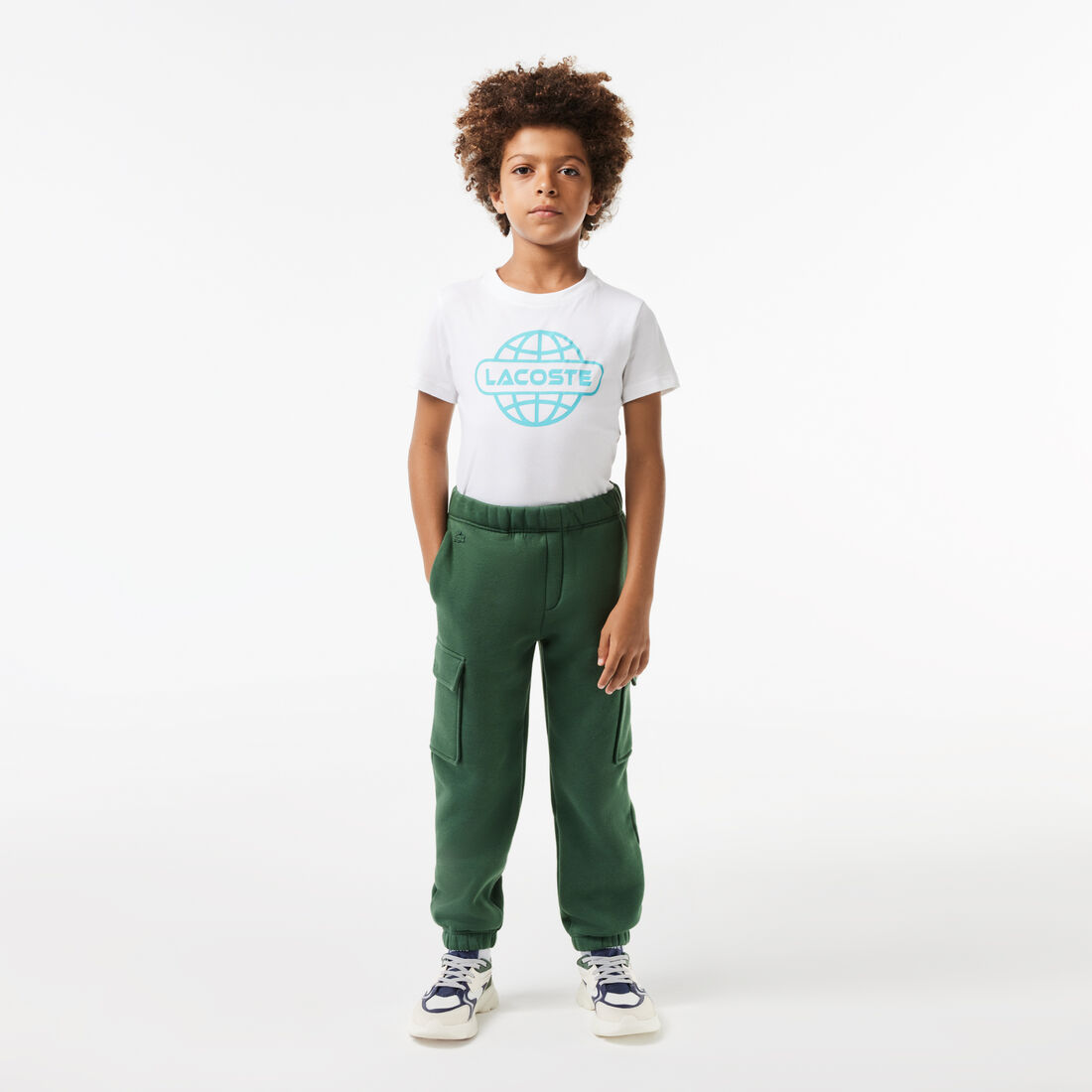 Boys' Lacoste Organic Cotton Track Pants - XJ5308-00-SMI