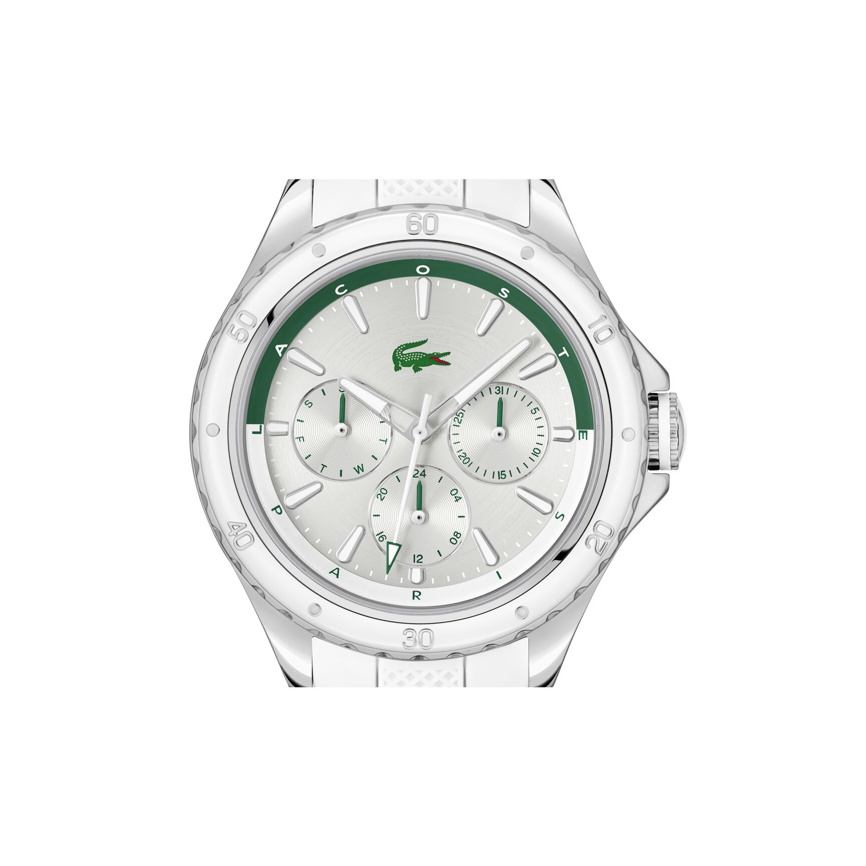 Santorini White Silicone Watch - 2001456-WHT