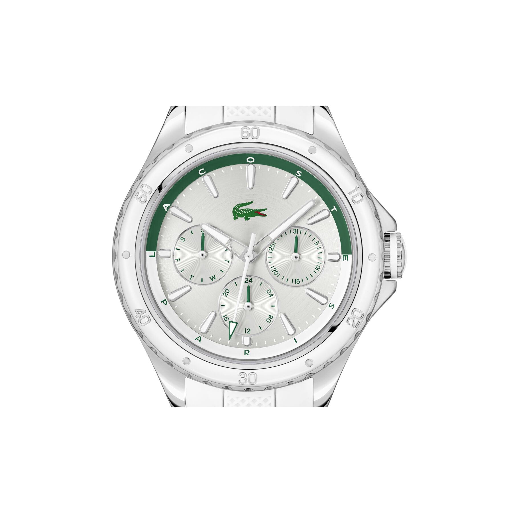 Santorini White Silicone Watch - 2001456-WHT