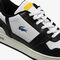 Men's Lacoste T-Clip Leather Colour Contrast Trainers men s lacoste t clip leather colour contrast trainers